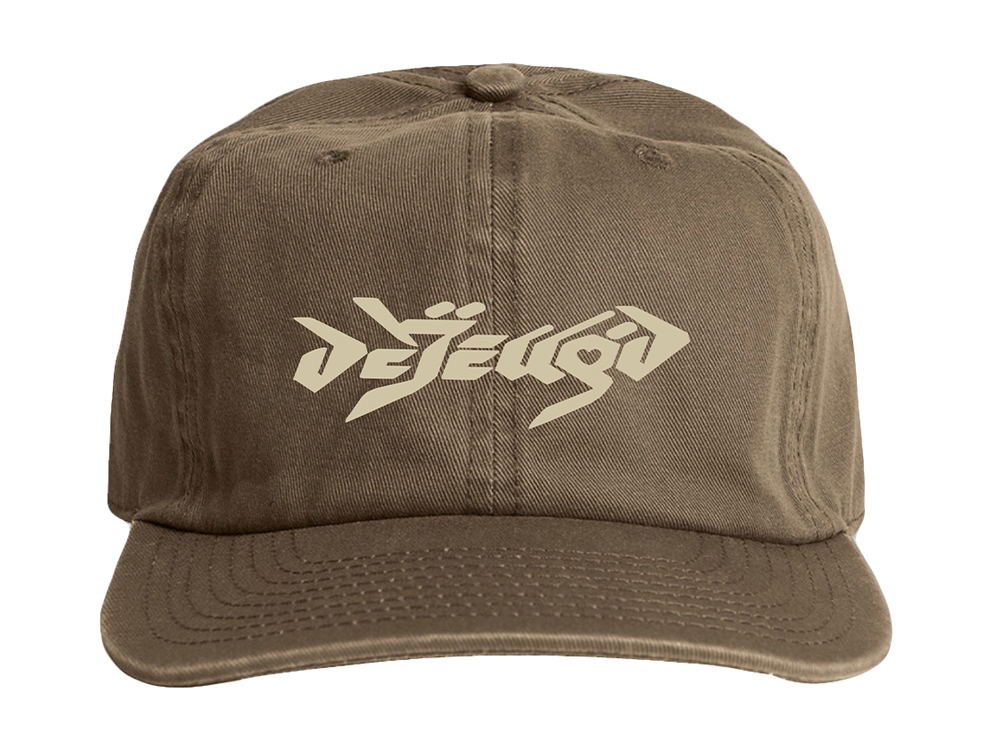 De jeugd pet Walnoot met beige