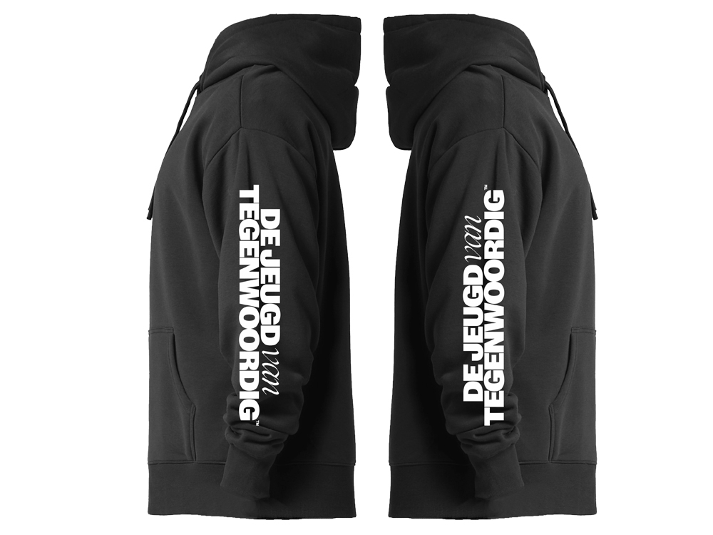 logo Hoodie Donker Grijs