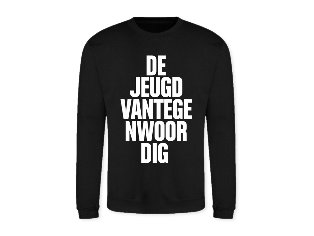 Kid's Sweater Deep Black