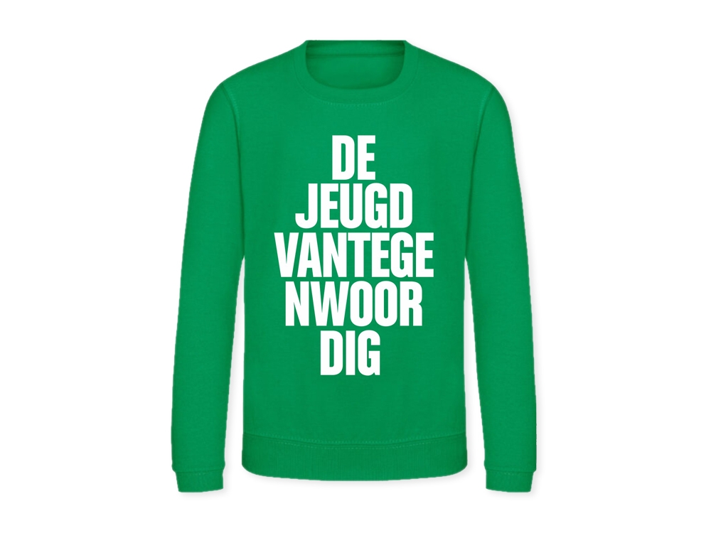 Kid's Sweater Kelly Green