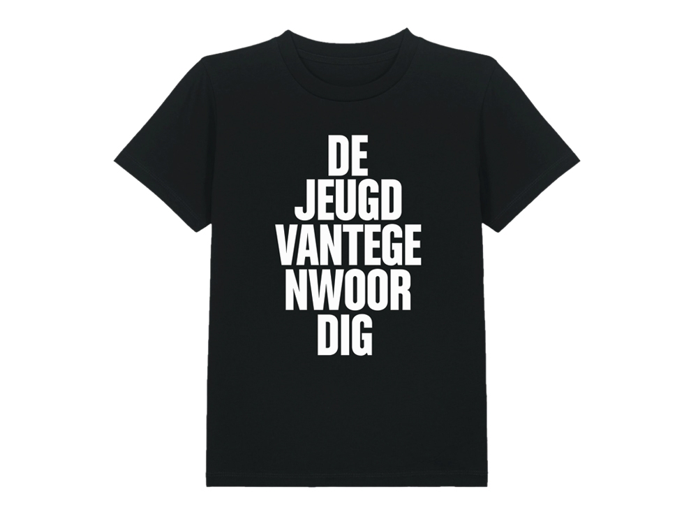 Kid's T-Shirt Zwart
