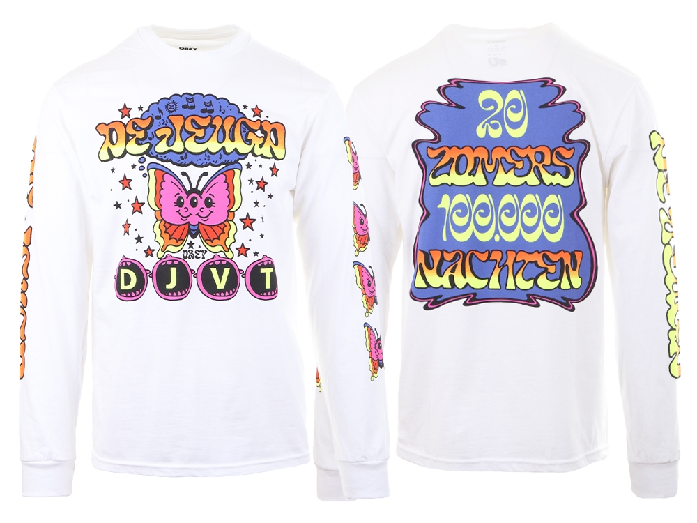 20 Zomers Longsleeve Meerkleurig
