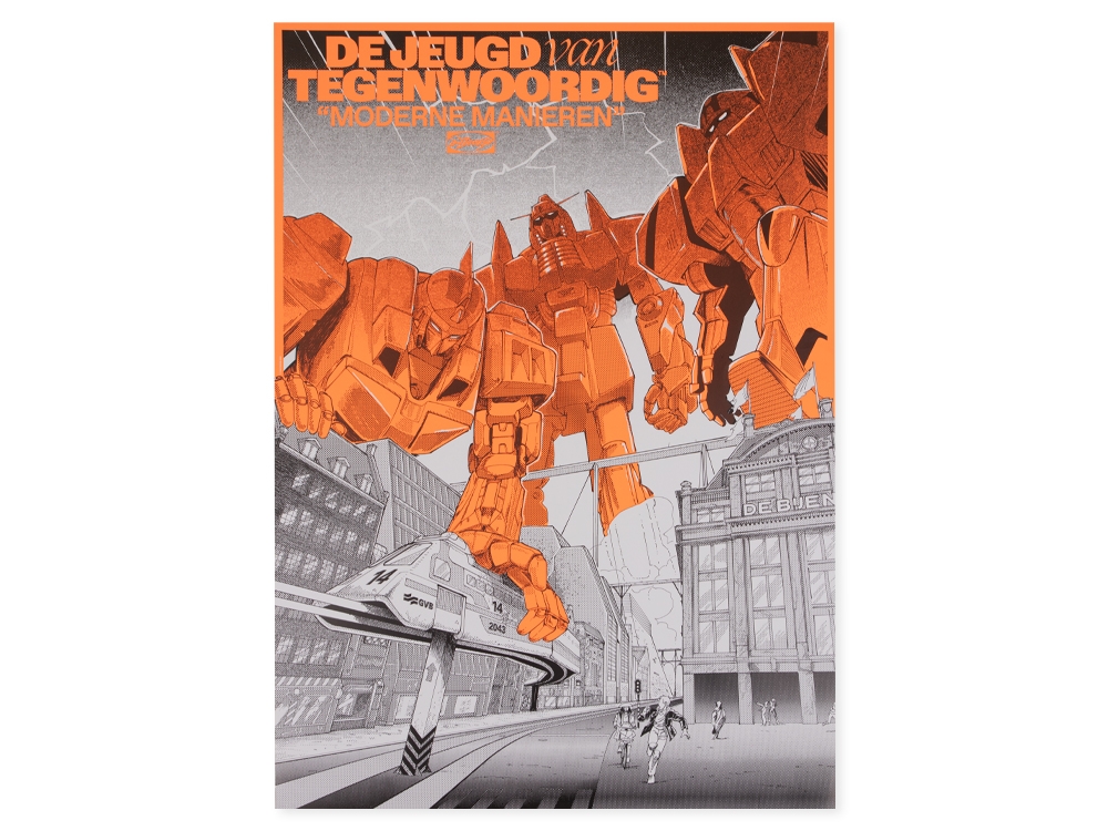 Poster Moderne Manieren A2 (42x59,4 cm)