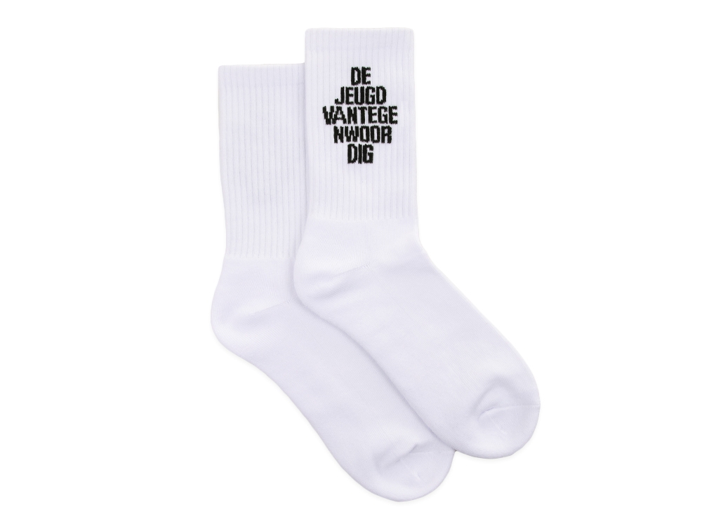 Logo Sokken Wit
