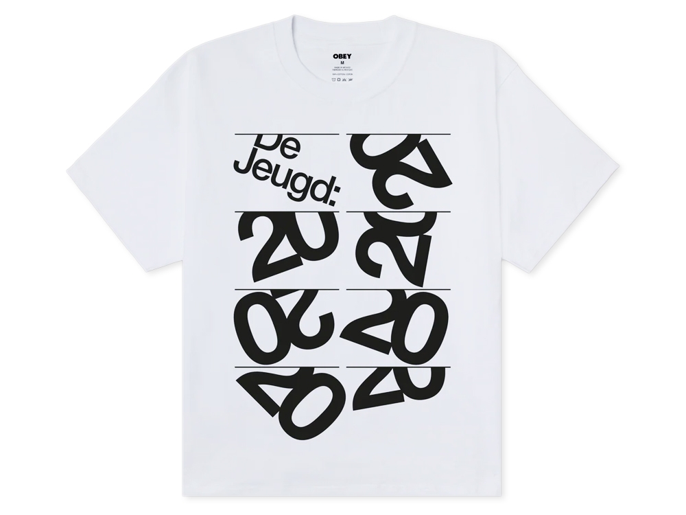 Experimental Jetset Logo T-Shirt Wit