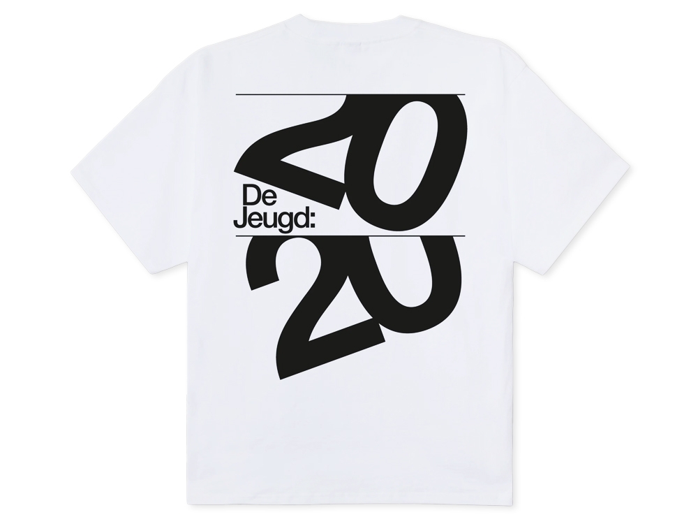 Experimental Jetset Logo T-Shirt Wit